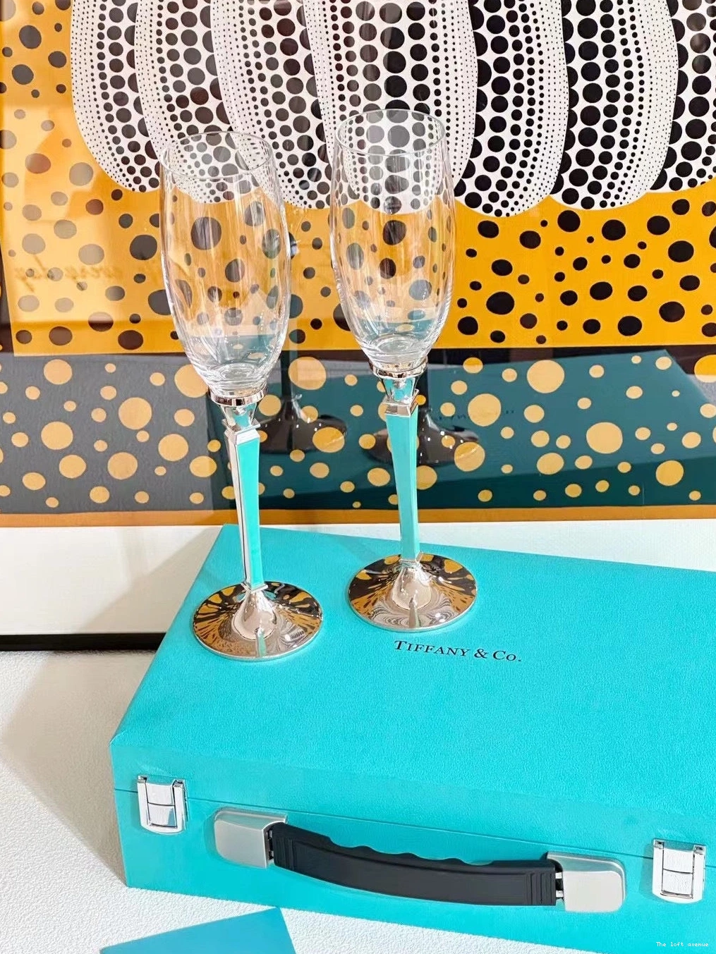 WINE GLASSWARE TIFFANY SET 0728